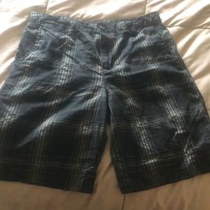Plaid shorts